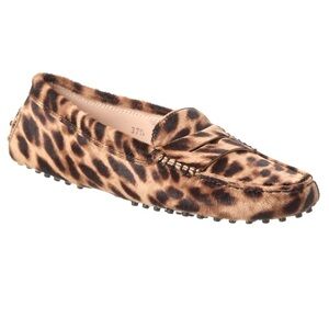 Tod’s printed haircalf driving shoe/loafer. Worn once